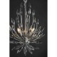 Ceiling Lights - Orianna - Crystal & Silver Champagne Cente Fitting Endon-Collection-76505 - Orianna - Crystal & Silver Champagne Cente Fitting