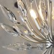 Ceiling Lights - Orianna - Crystal & Silver Champagne Cente Fitting Endon-Collection-76505 - Orianna - Crystal & Silver Champagne Cente Fitting