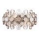 Endon-Collection-76510 - Marella - Clear Medallions & Bright Nickel Wall Lamp