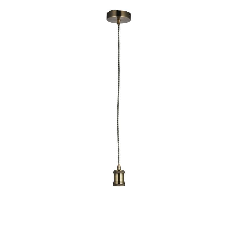 Accessories - Cambourne - Antique Brass Suspension E27 Endon-76585 - Cambourne - Antique Brass Suspension E27