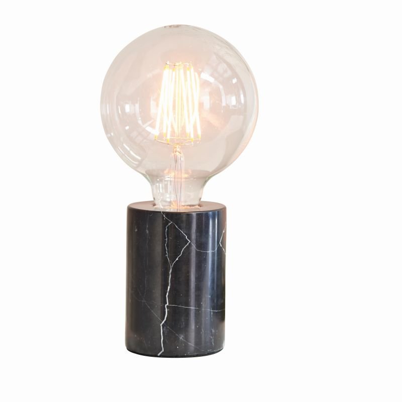 Endon-Collection-76609 - Otto - Polished Black Marble Table Lamp