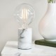 Endon-Collection-76610 - Otto - Polished White Marble Table Lamp