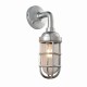 Wall Lights - Elcot - Polished Cast Aluminium & Glass Wall Lamp Endon-Collection-77276 - Elcot - Polished Cast Aluminium & Glass Wall Lamp