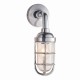 Wall Lights - Elcot - Polished Cast Aluminium & Glass Wall Lamp Endon-Collection-77276 - Elcot - Polished Cast Aluminium & Glass Wall Lamp