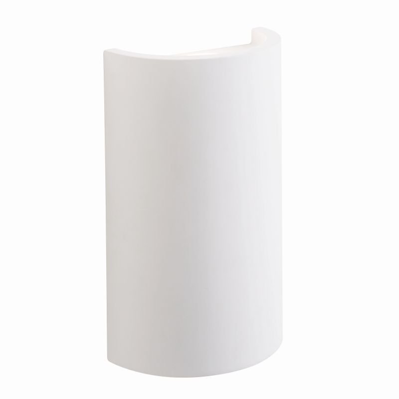 Wall Lights - Fold - LED White Up&Down Plaster Wall Lamp Endon-Collection-77468 - Fold - LED White Up&Down Plaster Wall Lamp