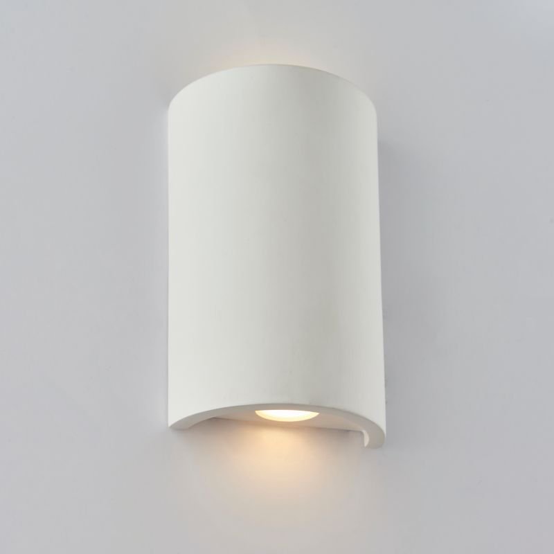 Wall Lights - Fold - LED White Up&Down Plaster Wall Lamp Endon-Collection-77468 - Fold - LED White Up&Down Plaster Wall Lamp