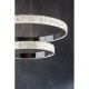 Ceiling Lights - Celeste - LED Crystal & Chrome 2 Rings Pendant Endon-Collection-78701 - Celeste - LED Crystal & Chrome 2 Rings Pendant