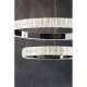 Ceiling Lights - Celeste - LED Crystal & Chrome 2 Rings Pendant Endon-Collection-78701 - Celeste - LED Crystal & Chrome 2 Rings Pendant