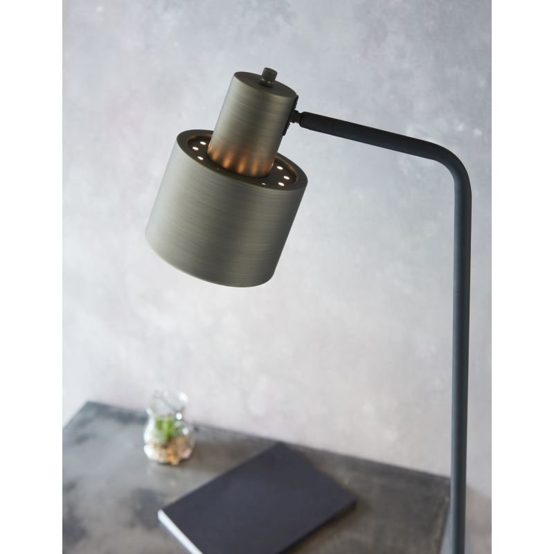 Table & Floor Lamp - Mayfield - Dark Bronze & Matt Black Floor Lamp Endon-Collection-78706 - Mayfield - Dark Bronze & Matt Black Floor Lamp