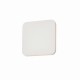 Wall Lights - Viktor - LED White Plaster Square Wall Lamp Endon-Collection-79880 - Viktor - LED White Plaster Square Wall Lamp