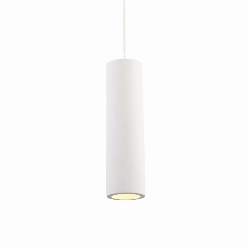 Ceiling Lights - Asta - White Concrete Single Pendant Endon-Collection-79897 - Asta - White Concrete Single Pendant