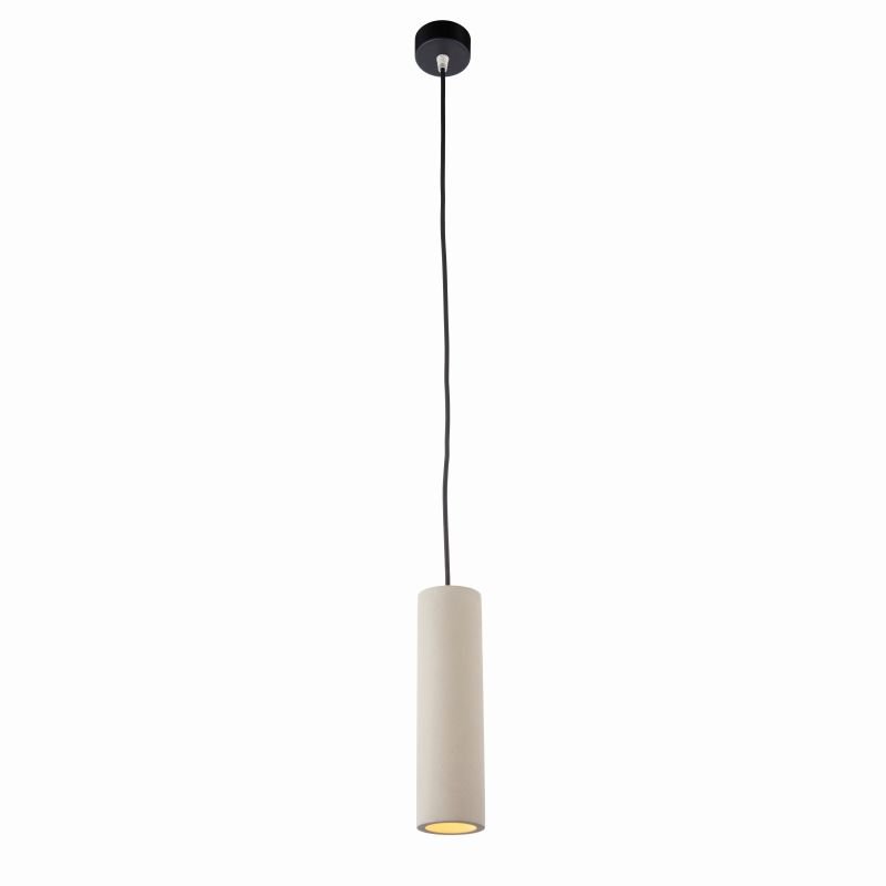 Ceiling Lights - Asta - Grey Concrete Single Pendant Endon-Collection-79898 - Asta - Grey Concrete Single Pendant