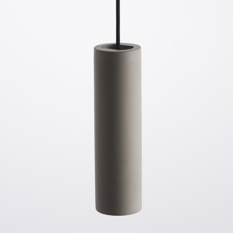 Ceiling Lights - Asta - Grey Concrete Single Pendant Endon-Collection-79898 - Asta - Grey Concrete Single Pendant