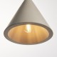 Ceiling Lights - Jakob - Grey Concrete Single Pendant Endon-Collection-79902 - Jakob - Grey Concrete Single Pendant