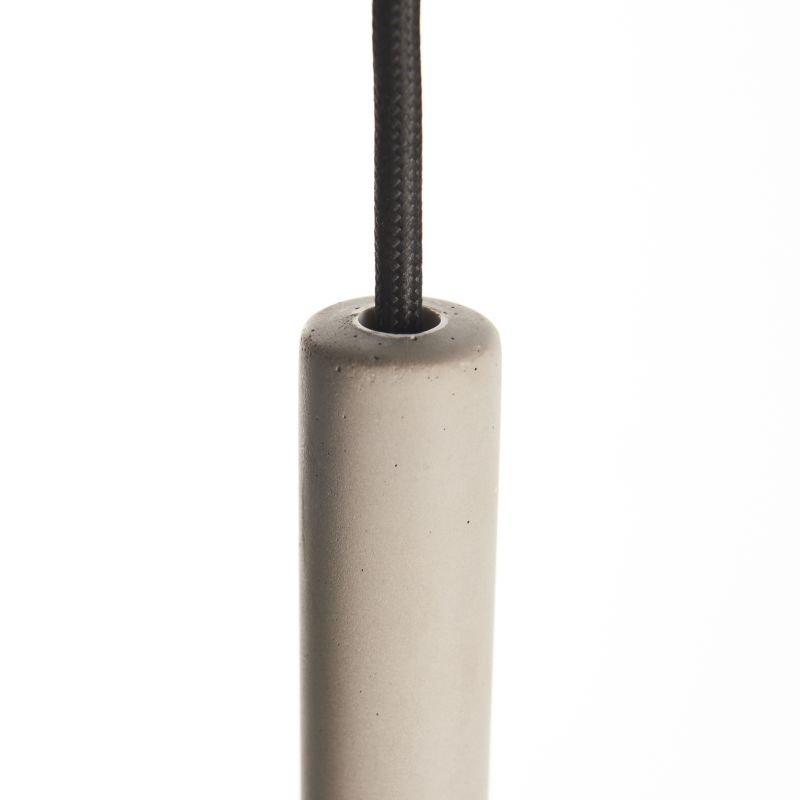 Ceiling Lights - Jakob - Grey Concrete Single Pendant Endon-Collection-79902 - Jakob - Grey Concrete Single Pendant