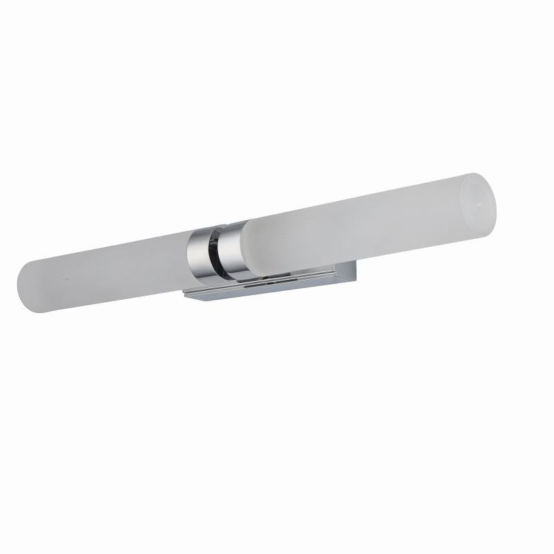 Bathroom Lights - Salano - LED Frosted & Polished Chrome 2 Light Wall Lamp Endon-Collection-79913 - Salano - LED Frosted & Polished Chrome 2 Light Wall Lamp