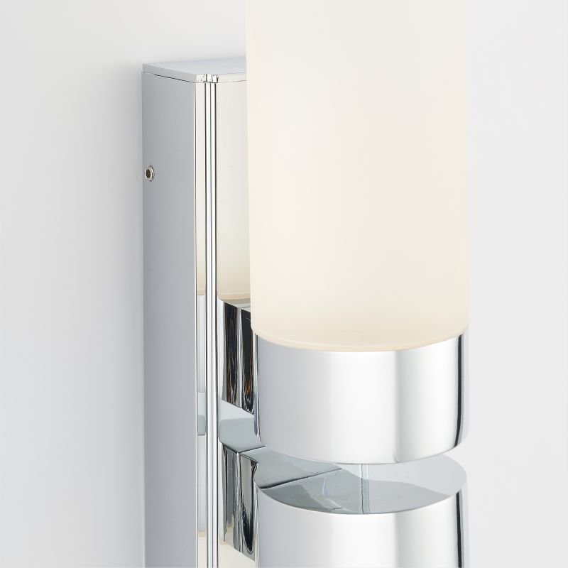 Bathroom Lights - Salano - LED Frosted & Polished Chrome 2 Light Wall Lamp Endon-Collection-79913 - Salano - LED Frosted & Polished Chrome 2 Light Wall Lamp