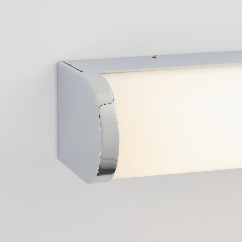 Bathroom Lights - Salano 300 - LED White & Polished Chrome Wall Lamp Endon-Collection-79923 - Salano 300 - LED White & Polished Chrome Wall Lamp