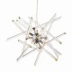 Ceiling Lights - Atomic - Clear Glass Tubes & Chrome Centre Fitting Endon-Collection-80122 - Atomic - Clear Glass Tubes & Chrome Centre Fitting