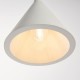 Ceiling Lights - Jakob - White Concrete Single Pendant Endon-Collection-80673 - Jakob - White Concrete Single Pendant