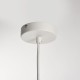 Ceiling Lights - Jakob - White Concrete Single Pendant Endon-Collection-80673 - Jakob - White Concrete Single Pendant
