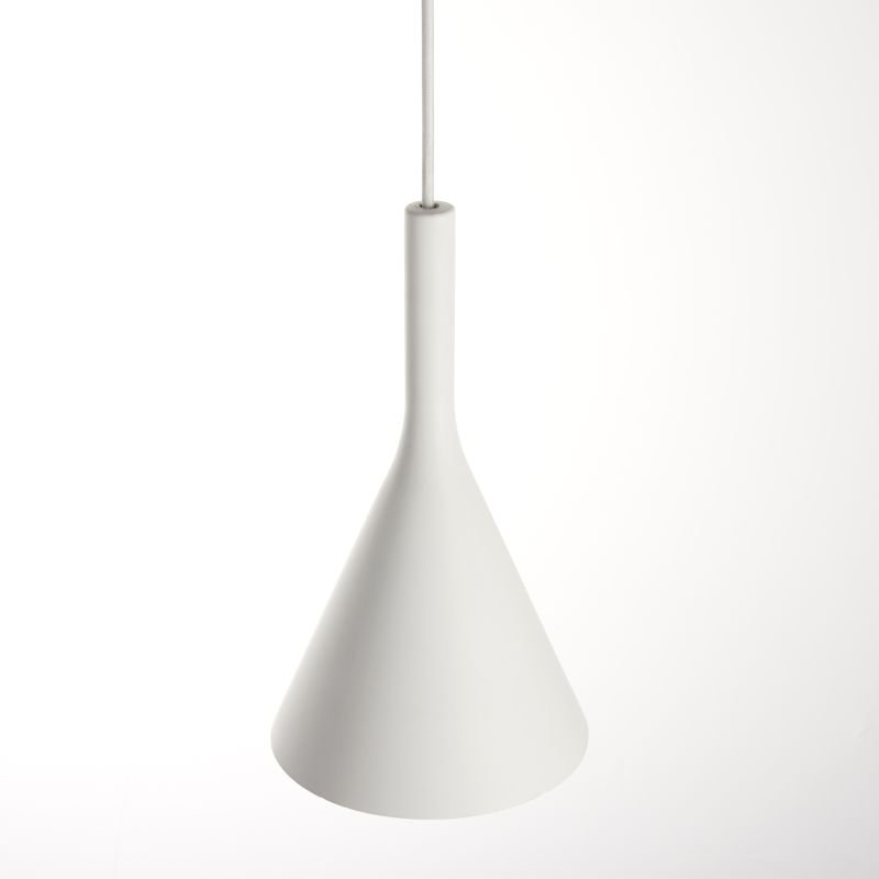 Ceiling Lights - Jakob - White Concrete Single Pendant Endon-Collection-80673 - Jakob - White Concrete Single Pendant