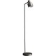 Table & Floor Lamp - Mayfield - Brushed Silver & Matt Black Floor Lamp Endon-Collection-95471 - Mayfield - Brushed Silver & Matt Black Floor Lamp