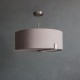 Ceiling Lights - Hayfield - Slate Grey & Satin Nickel 3 Light Pendant Endon-Collection-95834 - Hayfield - Slate Grey & Satin Nickel 3 Light Pendant