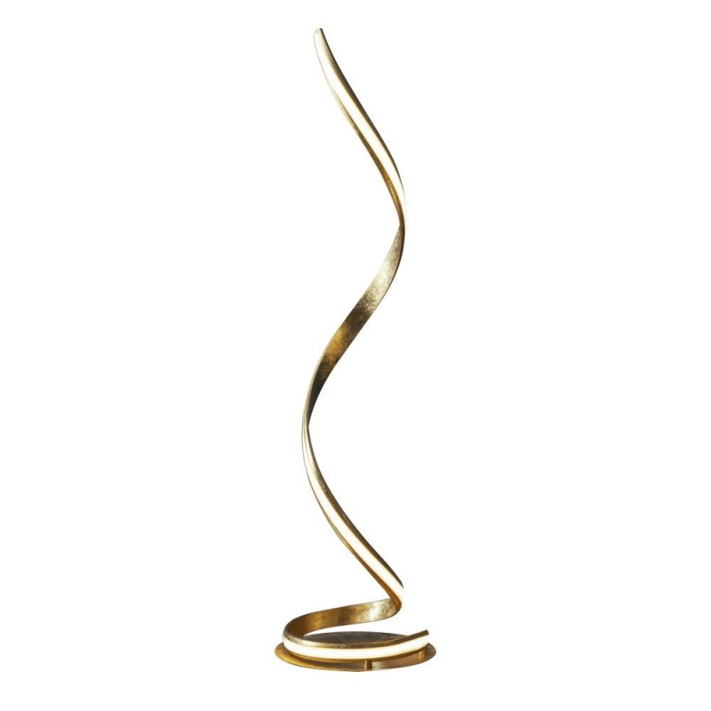 Table & Floor Lamp - Aria - LED Gold Leaf 1250lm Floor Lamp Endon-Collection-95841 - Aria - LED Gold Leaf 1250lm Floor Lamp
