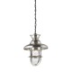 Ceiling Lights - Rowling - Clear Glass & Antiqued Silver Pendant Endon-Collection-EH-ROWLING-L - Rowling - Clear Glass & Antiqued Silver Pendant