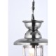 Ceiling Lights - Rowling - Clear Glass & Antiqued Silver Pendant Endon-Collection-EH-ROWLING-S - Rowling - Clear Glass & Antiqued Silver Pendant