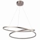 Endon-72969 - Eternity - Matt Nickel LED Pendant with Crystal