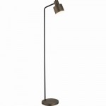 Mayfield -  Matt Antique Brass & Black Floor Lamp Mayfield -  Matt Antique Brass & Black Floor Lamp