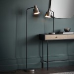 Mayfield - Brushed Silver & Matt Black Floor Lamp Mayfield - Brushed Silver & Matt Black Floor Lamp