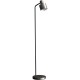 Endon-Collection-95471 - Mayfield - Brushed Silver & Matt Black Floor Lamp