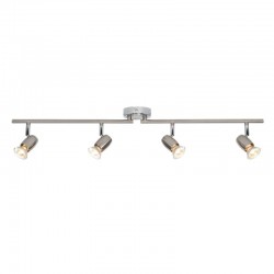 Palermo - Brushed & Polished Chrome 4 Light Spotlights Palermo - Brushed & Polished Chrome 4 Light Spotlights