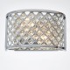 Endon-HUDSON-2WBCH - Hudson - Crystal with Polished Chrome Wall Lamp