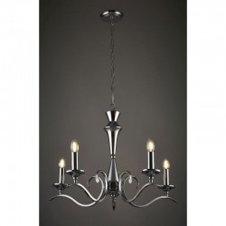 Kora - Chrome 5 Light Centre Fitting Kora - Chrome 5 Light Centre Fitting
