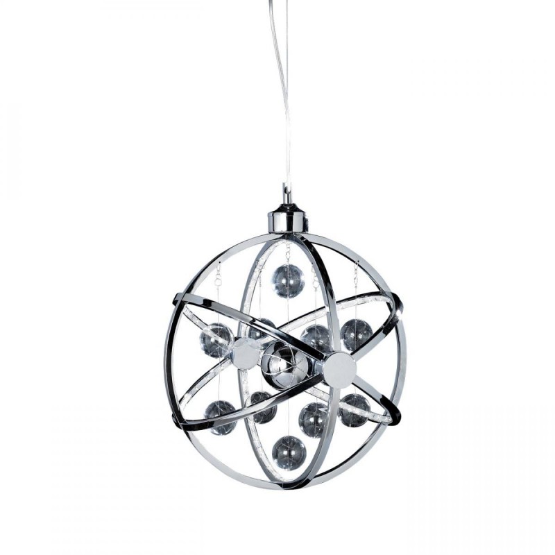 Endon-MUNI-CH-S - Muni - Clear & Chrome LED Pendant