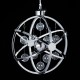 Endon-MUNI-CH-S - Muni - LED Clear & Chrome Balls Hanging Pendant