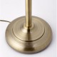 Endon-OSLO-FL-AN - Oslo - Base Only - Antique Brass Floor Lamp
