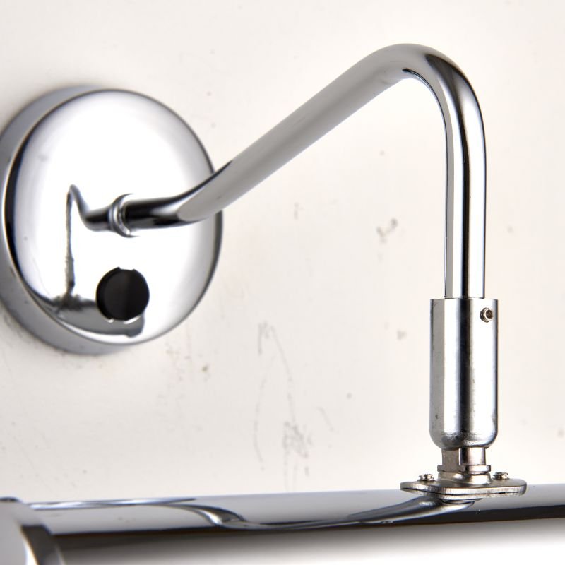 Wall Lights - Turner - Polished Chrome Medium Picture Light Endon-PL200-E14-SWCH - Turner - Polished Chrome Medium Picture Light