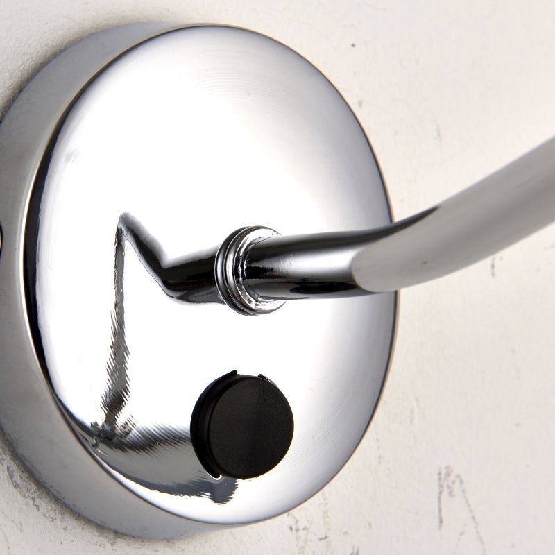 Wall Lights - Turner - Polished Chrome Medium Picture Light Endon-PL200-E14-SWCH - Turner - Polished Chrome Medium Picture Light