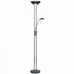 Rome - Black Chrome Mother&Child Uplighter Floor Lamp Rome - Black Chrome Mother&Child Uplighter Floor Lamp