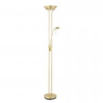 Rome - Satin Brass Mother&Child Uplighter Floor Lamp Rome - Satin Brass Mother&Child Uplighter Floor Lamp