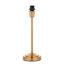 Rise - Base Only - Vintage Brass Table Lamp