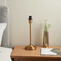 Rise - Base Only - Vintage Brass Table Lamp