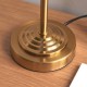 - Rise - Base Only - Vintage Brass Table Lamp Endon-118533 - Rise - Base Only - Vintage Brass Table Lamp
