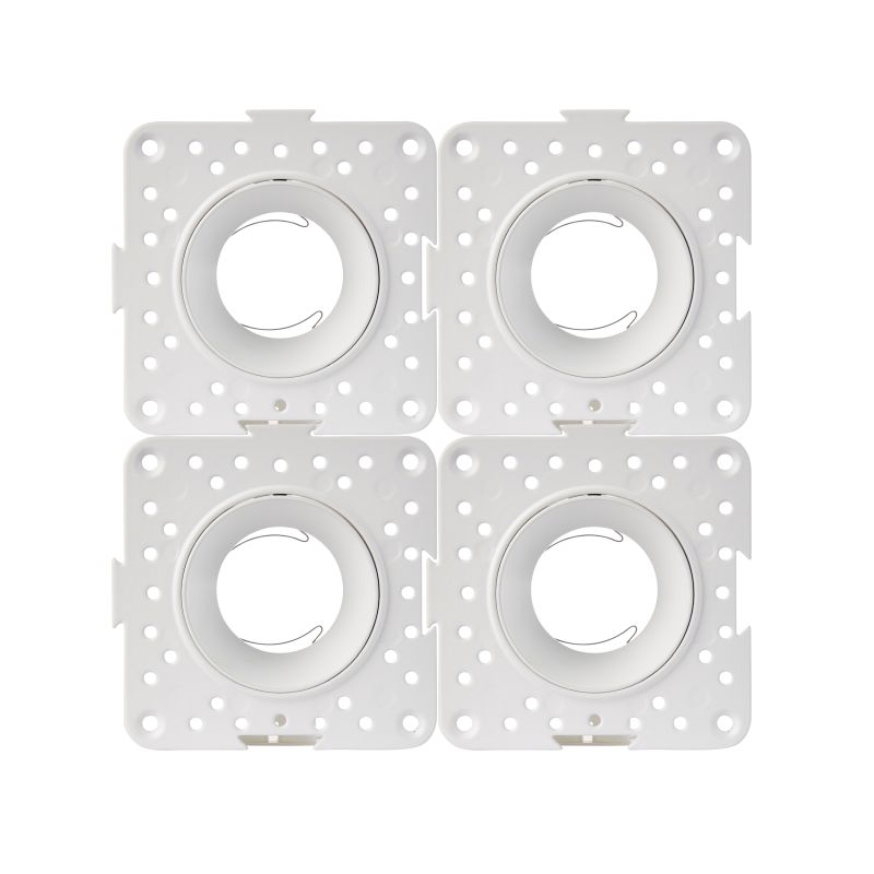 Saxby-103941 - Trimless Linkable - White Plaster-in Recessed Downlight