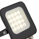 Saxby-107632 - Guard - Outdoor LED Black Floodlight 10W